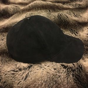 COPY - H&M Black Suede Baseball Hat